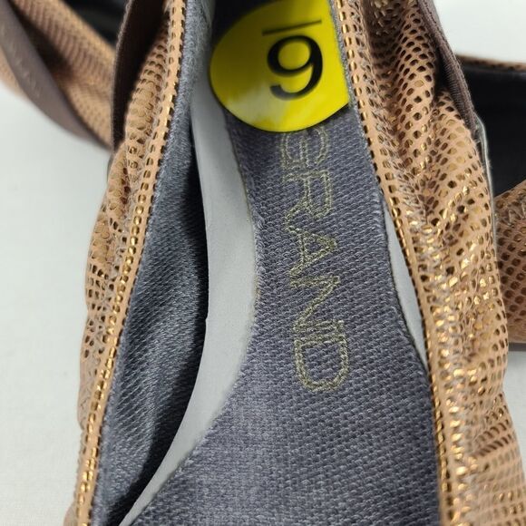 COLE HAAN ZEROGRAND STAGEDOOR BALLET FLAT - Picture 8 of 9